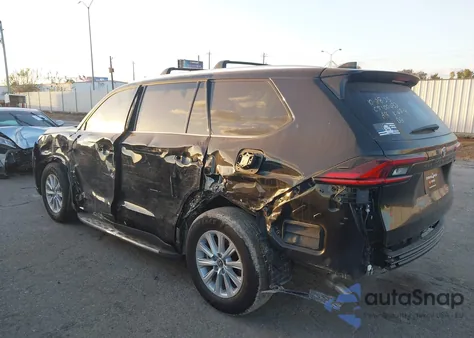2025 Toyota Grand Highlander Xle from USA, damaged, VIN 5TDAAAA54SS034900